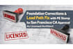 foundation corrections, fix load path issue pe stamp sf ca as licensed architect