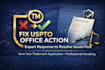 handle USA trademark office action response to fix application issues