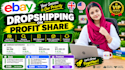 do ebay dropshipping on profit share