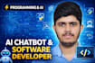 professionally create an ai chatbot, ai software developer