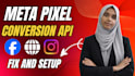 fix meta pixel errors and setup facebook pixel conversion API