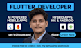 do flutter mobile app development as flutter developer, figma to flutter