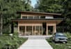 redesign modern modular house,prefab cabin building,site plan,mobile home render