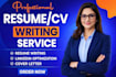 do resume writing, resume design, cover letter and professional resume service