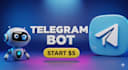 create a python telegram bot to automate your business