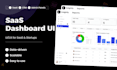 design saas dashboard CRM admin panel UI UX in figma