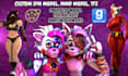 port, edit, create sfm model, gmod playermodel, tf2 model, l4d2 model, fnaf mmd