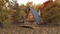 design unique tiny house with 3d render, architectural plans