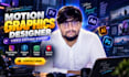 create promotional ads with custom motion graphics