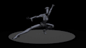 animate 3d characters with clean body mechanics in maya