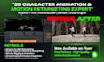 mocap or any animations cleanup and  retargeting expert