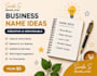 create memorable business names that stand out