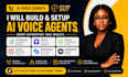 build gohighlevel voice agent vapi rete ai twiio synthflow elevenlabs automation