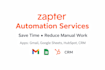 build zapier automations for CRM, leads, and email workflows