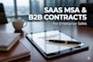 draft your saas master service agreement msa and b2b sales contract