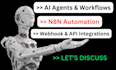 build n8n automation workflows and ai agents