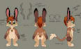 plush ref sheet stuffed animal character mascot plush design ych concept