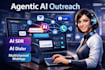 develop agentic ai powered outreach, superagi sdr multichannel webapp, ai dialer