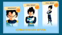 create illustrations, dragon ball art style