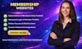build paywall membership wordpress website for digital entrepreneurs,educators