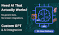 integrate ai and build custom gpt apps