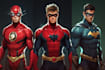 superhero character for comics