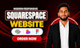 design and develop a modern squarespace website or redesign business website