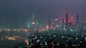create cyberpunk city concept illustrations
