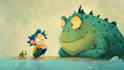 draw a cartoon illustration