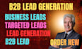 do b2b lead generation, linkedin leads, and targeted lead gen