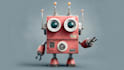 draw amazing character mecha robot illustration