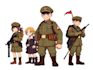draw history and military characters