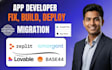 build fix deploy your replit app replit debugging base44 expert replit bug fix