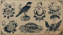 create a traditional style tattoo design