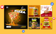 design creative social media posts for restaurants