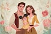 do a disney family portrait
