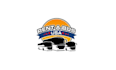 design awesome rent bus business logo