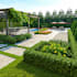 do landscape garden design, backyard, pool and terrace