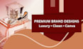 design premium product posts for luxury brands