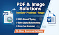 proofread, editable text, and professionally format your english text or PDF