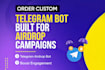 build a custom telegram airdrop bot