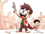 create comics and cartoon illustrations