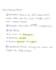 provide handwritten study notes and letter