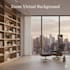 design clean and professional zoom meeting background