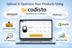 upload and optimize your products using codisto marketplace connect