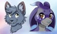 Furry profile picture furry icon fur anthro oc furry headshot fursona ...