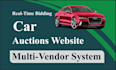 custom auction website auction website development car auction website