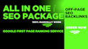 do all in one SEO booster package manually done