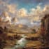 design fantasy landscape illustration