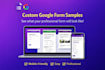 online surveys, questionnaire, quiz form